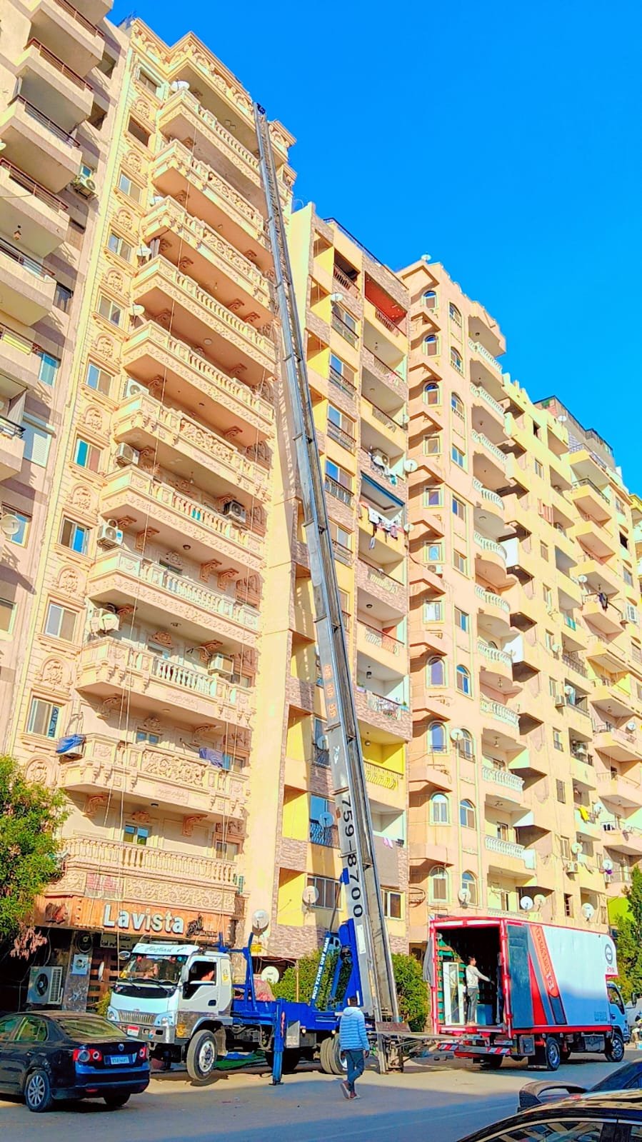 الونش وسرعة الإنجاز